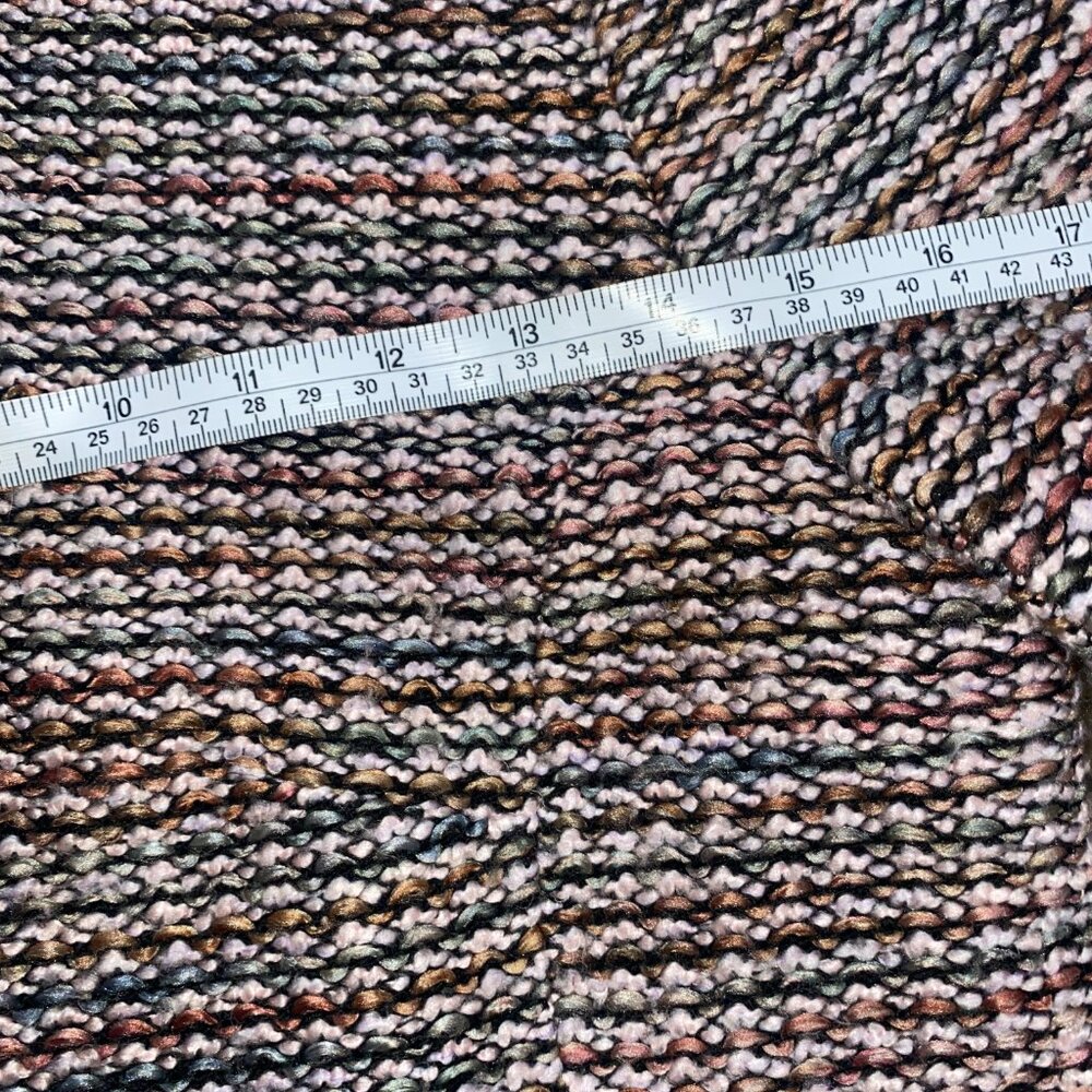 VTG Sag Harbor Jacket Woven Zip Front Soft 80s Career Preppy Academia‎ Size 8P - Picture 8 of 9